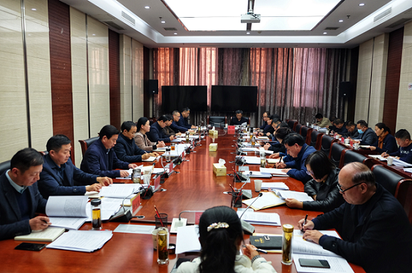 区委理论学习中心组主题教育集中学习会召开