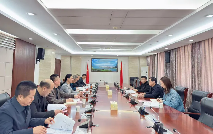 桑延慧会见安徽智能传感器研究院副院长王世和一行