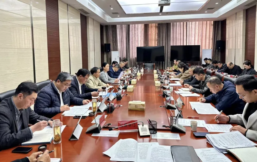 桑延慧主持召开区党政联席会研究推进重点产业专班工作