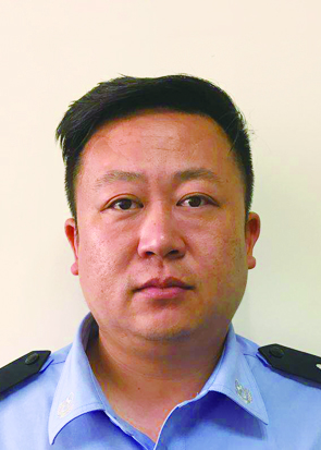 2019年第四季度蚌山好人李云峰人民警察为人民甘于奉献点光明